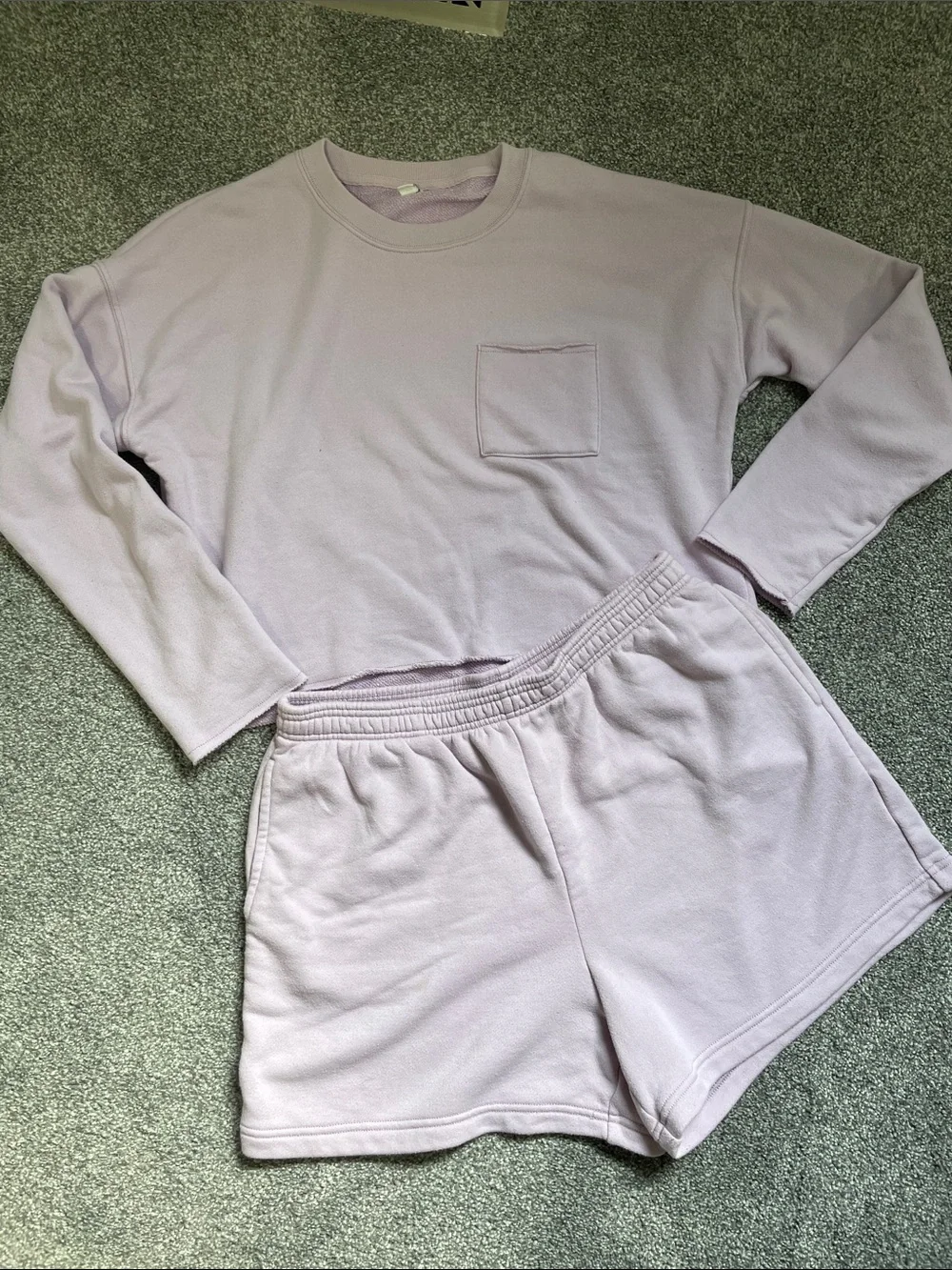aerie purple matching set